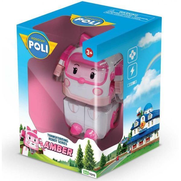 Колекційна машинка-трансформер Робокар Ембер (Robocar Poli ) MRT-0651 фото