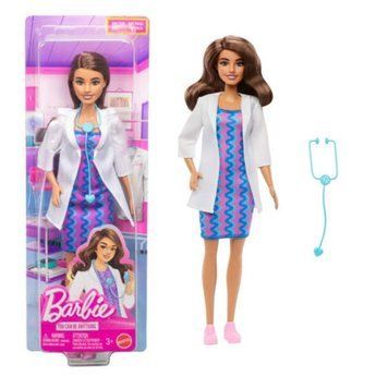 Лялька лікарка серії "Я можу бути" Barbie JKF76 -small group фото