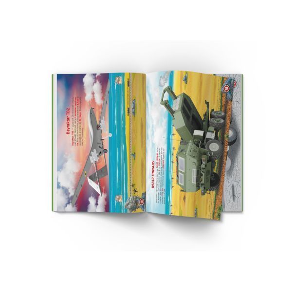 "Книга ""Меганаліпки. Військова техніка""" F00029956 фото