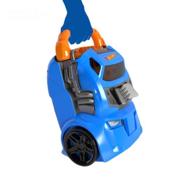 Портативний трек-контейнер з 4 рівнобіжними доріжками Hot Wheels HWCC14 фото