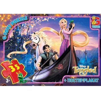 Пазли з мультфільму Рапунцель G-Toys TA001 TA001 фото