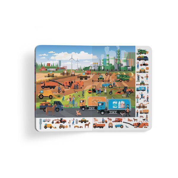 "Книга "Книга-картонка "Великий віммельбух. Розумні машини"" F00027400 фото