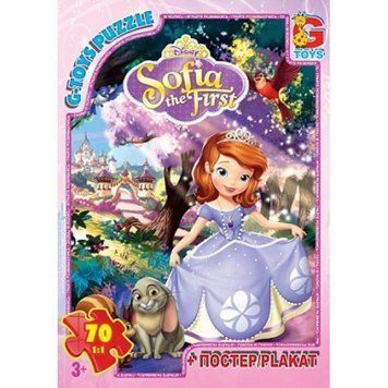 Пазли з серії "Софія прекрасна", 70 ел. ТМ "G-Toys" SF003 SF003 фото