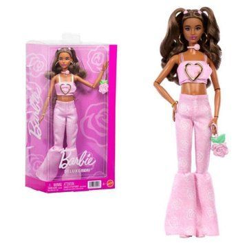 Лялька Barbie "Deluxe Style" &ndash; трояндовий сет у барбікорі JJN72 -small group фото